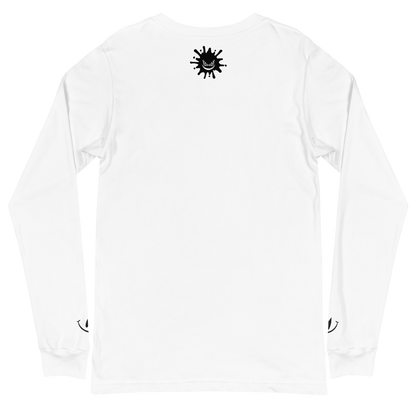 Drip-133 X Drippy "Double Drip" Long Sleeve Tee WHITE